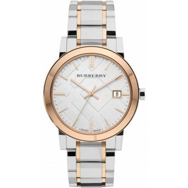 Burberry BU9006 Unisex Two Tone The City Watch