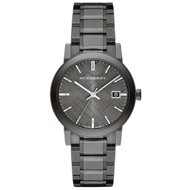 Burberry BU9007 Unisex Gunmetal The City Watch