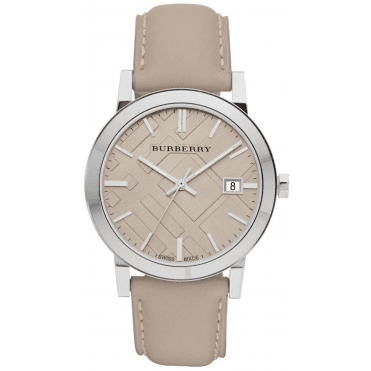Burberry BU9010 Unisex Check Stamped Watch