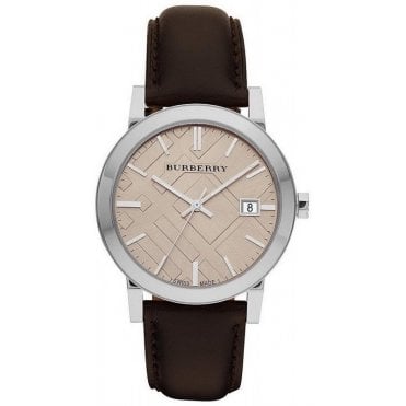 Burberry BU9011 Unisex Check Stamped Watch