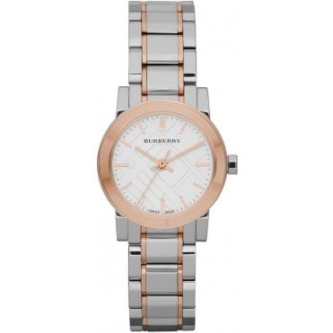 Burberry BU9205 Ladies Two Tone The City Watch