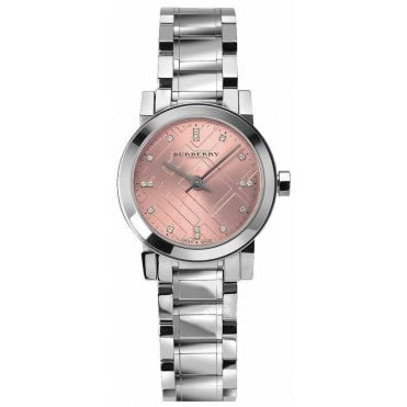 Burberry BU9223 Ladies The City Check Diamond Watch