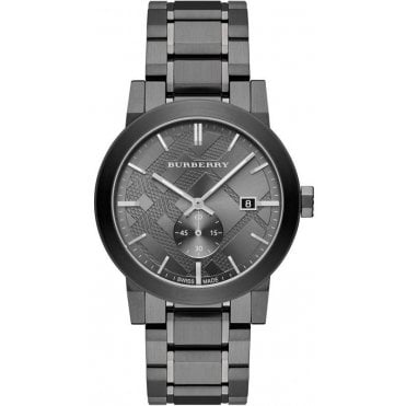 Burberry BU9902 Gunmetal Mens The City Watch