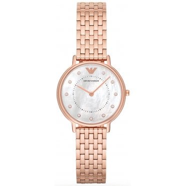 Emporio Armani AR11006 Ladies Rose Gold Watch