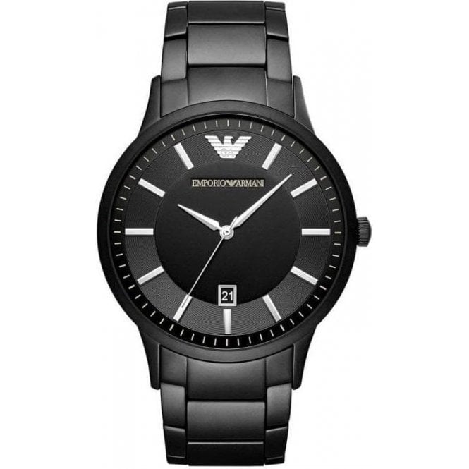 Emporio Armani AR11079 Mens Black Steel Watch