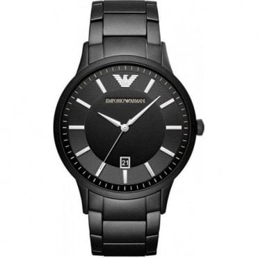 Emporio Armani AR11079 Mens Black Steel Watch