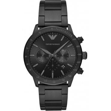 Emporio Armani AR11242 Mens Black Mario Watch