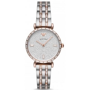 Emporio Armani AR11293 Ladies Two Tone Watch