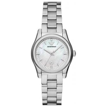 Emporio Armani AR11557 Ladies Silver Federica Watch