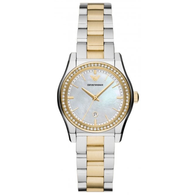 Emporio Armani AR11559 Ladies Two Tone Federica Watch