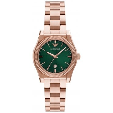 Emporio Armani AR11639 Ladies Rose Gold Federica Watch