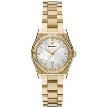 Emporio Armani AR11657 Ladies Gold Federica Watch