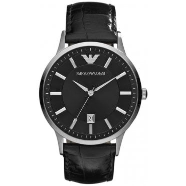 Emporio Armani AR2411 Leather Watch