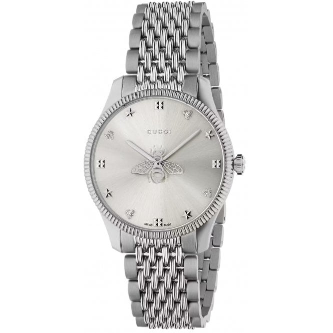 Gucci YA1264153 Ladies 36mm G-Timeless Watch