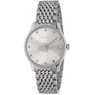 Gucci YA1264153 Ladies 36mm G-Timeless Watch