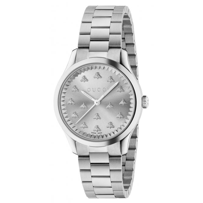 Gucci YA1265031 Ladies 32mm G-Timeless Watch