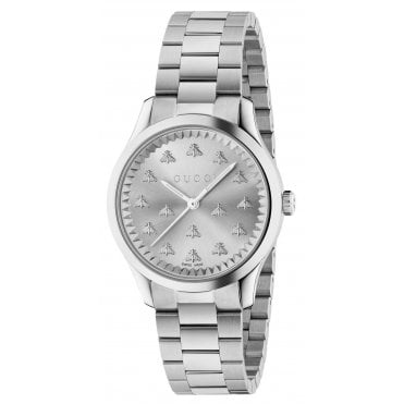 Gucci YA1265031 Ladies 32mm G-Timeless Watch