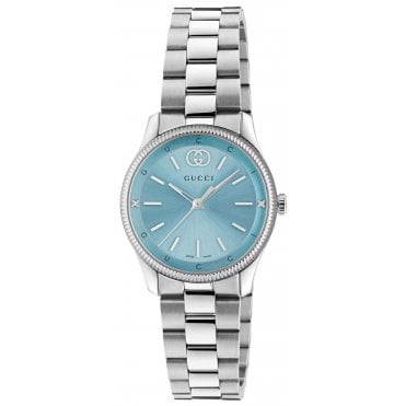 Gucci YA1265068 Ladies 29mm G-Timeless Diamond Watch