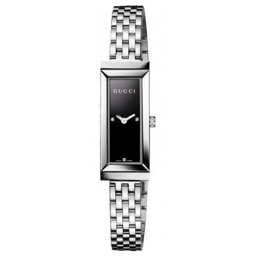 Gucci YA127504 Ladies 14mm G-Frame Diamond Set Watch