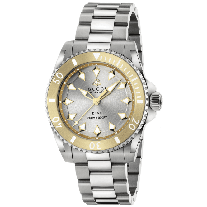 Gucci YA136357 Mens 40mm Automatic Dive Watch