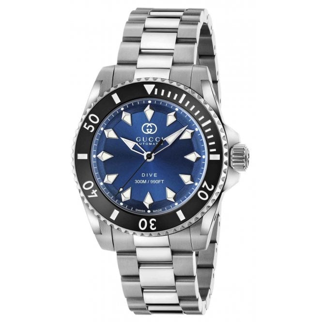 Gucci YA136362 Mens 40mm Automatic Dive Watch