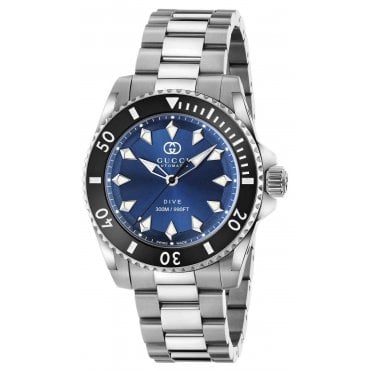 Gucci YA136362 Mens 40mm Automatic Dive Watch