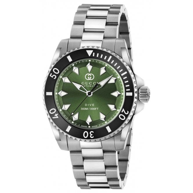 Gucci YA136363 Mens 40mm Automatic Dive Watch