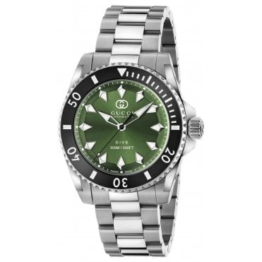 Gucci YA136363 Mens 40mm Automatic Dive Watch