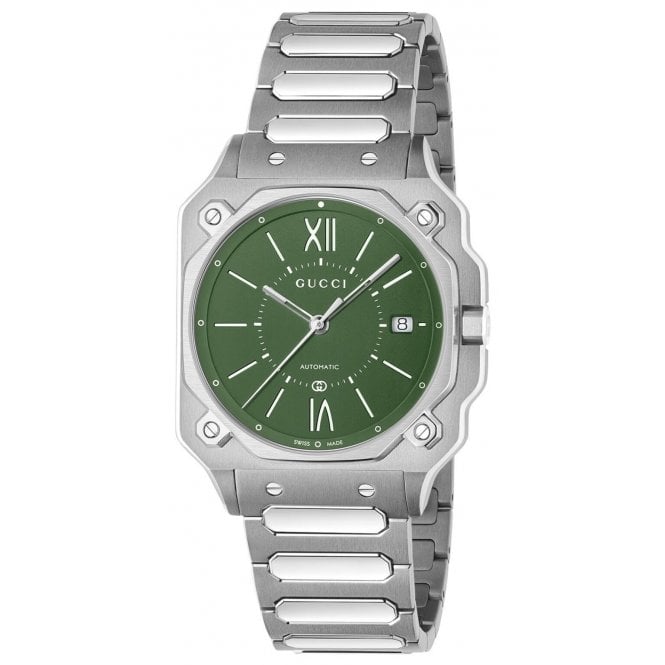 Gucci YA166404 Mens 36mm G-Flat Automatic Watch