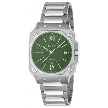 Gucci YA166404 Mens 36mm G-Flat Automatic Watch