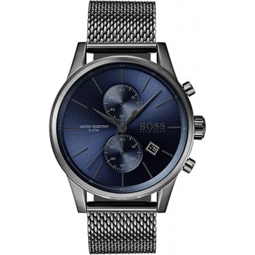 Hugo Boss HB 1513677 Mens Gunmetal Navigator Watch