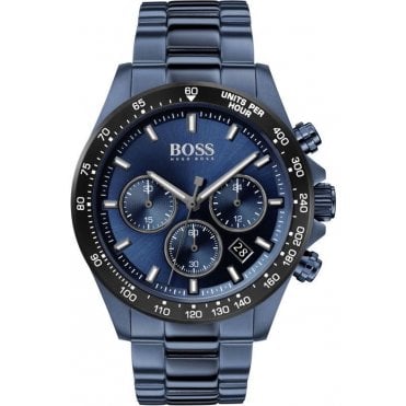 Hugo Boss HB 1513758 Mens Hero Chronograph Watch