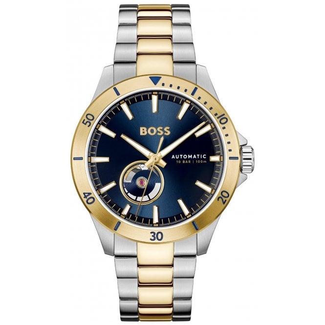 Hugo Boss HB 1514201 Mens Two Tone Troper Automatic Watch