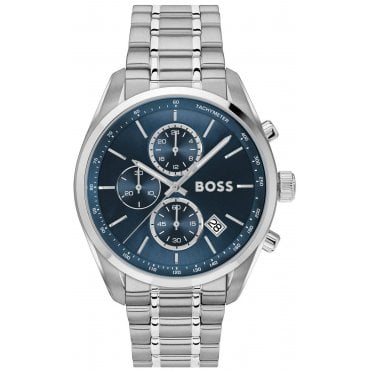 Hugo Boss HB 1514226 Mens Grand Prix 44.5mm Chronograph Watch
