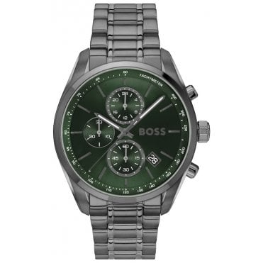 Hugo Boss HB 1514228 Mens Grand Prix 44.5mm Chronograph Watch