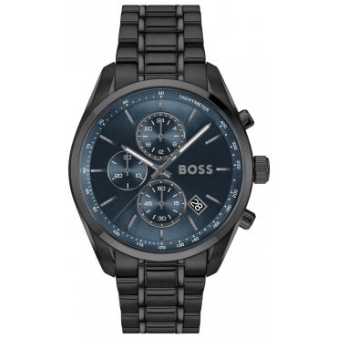 Hugo Boss HB 1514314 Mens Grand Prix 44.5mm Chronograph Watch