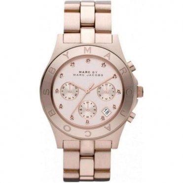 Marc Jacobs MBM3102 Ladies Rose Gold Blade Watch