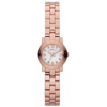 Marc Jacobs MBM3227 Ladies Rose Gold Amy Dinky Watch