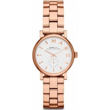 Marc Jacobs MBM3248 Ladies Rose Gold Baker Mini Watch