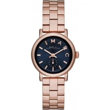 Marc Jacobs MBM3332 Ladies Rose Gold Baker Mini
