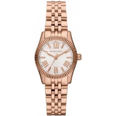 Michael Kors MK3230 Ladies Rose Gold Petite Lexington Watch