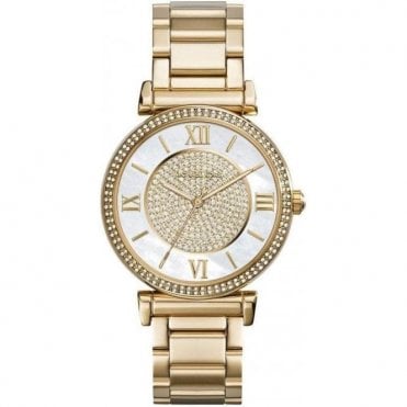 Michael Kors MK3332 Ladies Gold Catlin Watch