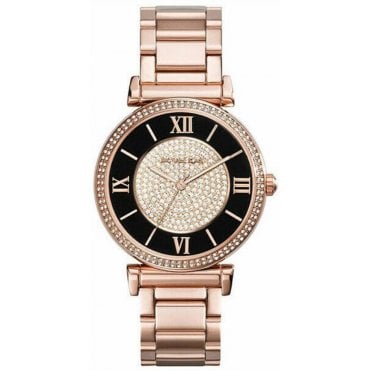 Michael Kors MK3339 Ladies Rose Gold Catlin Watch