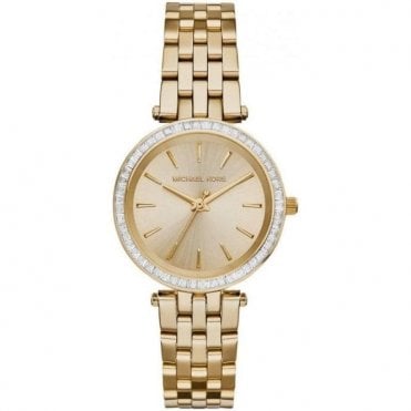 Michael Kors MK3365 Ladies Gold Mini Darci Watch