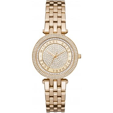 Michael Kors MK3445 Ladies Gold Mini Darci Watch