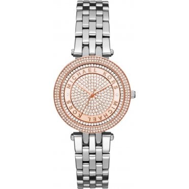 Michael Kors MK3446 Ladies Two Tone Mini Darci Watch