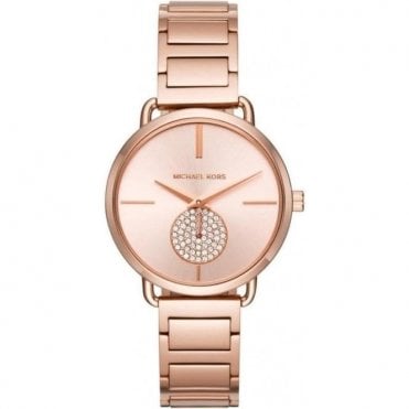 Michael Kors MK3640 Ladies Rose Gold Portia Watch