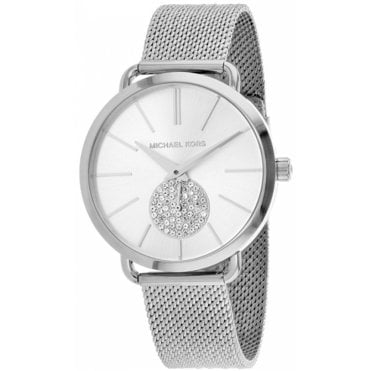 Michael Kors MK3843 Ladies Silver Portia Watch
