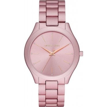 Michael Kors MK4456 Ladies Pink Slim Runway Watch