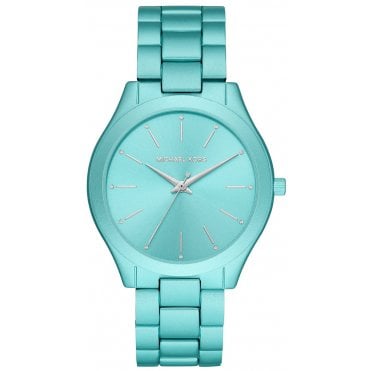 Michael Kors MK4525 Ladies Aqua Slim Runway Watch